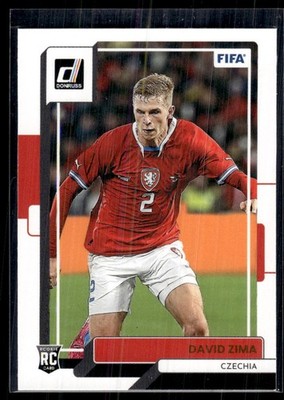 2022 Donruss David Zima Rookie Czech Republic #22