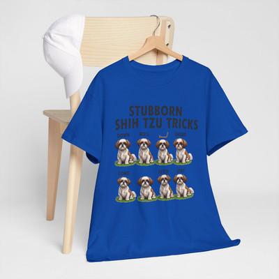 Funny Shih Tzu Trick Tshirt for men, women & kids dog lover Unisex T-shirt