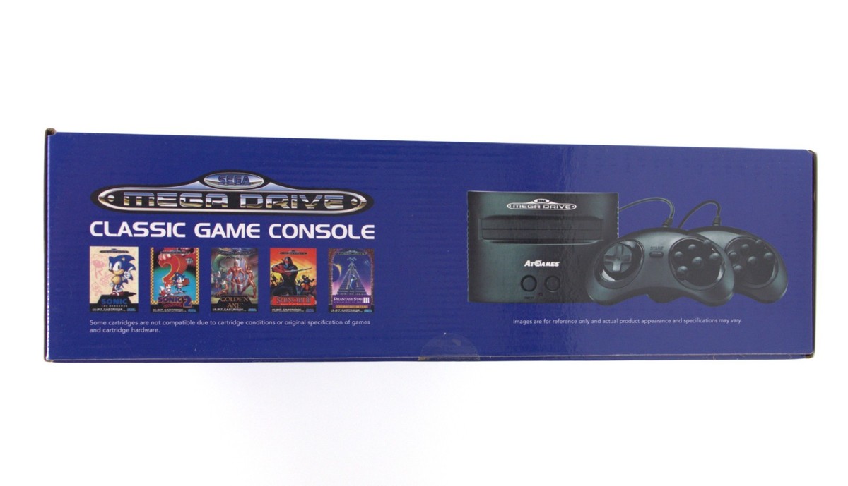 SEGA Genesis Classic Black Game Console with 81 Preloaded Games