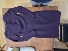 Tahari Women's Size 4 Dark Purple Dress