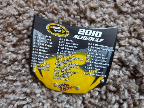 Nascar 2010 Sprint Cup Schedule Hood Magnet Miniatur Motorhaube
