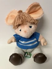 VINTAGE Topo Gigio Topositio Maria Perego Plush Doll RARE Japan Retro NWT 10’’