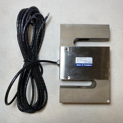 S-Beam Load Cell 20,000 lb 20K, Revere Transducers 9363, 1-1/4''-12 Threads