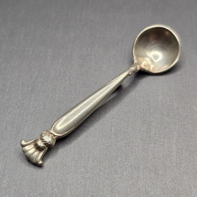 VTG Wallace Sterling Spoon Brooch Romance of the Sea 2.5'' 5.65g Signed 1950s
