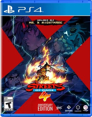 Streets of Rage 4 [Anniversary Edition] PS4 Brand New Game [2021 Beat 'em Up]