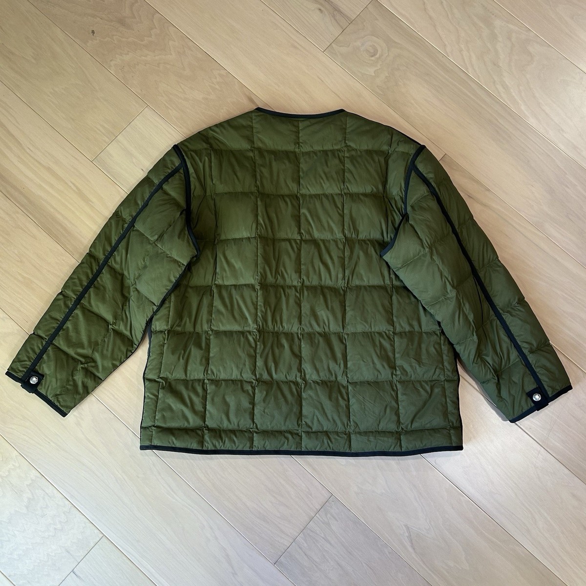 The North Face x CDG Quilted Belay Liner Green Jacket **Sample 