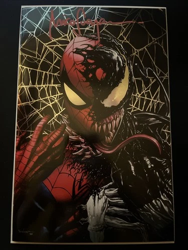 Amazing Spider-Man #26 🔥 Mico Suayan SIGNED Foil Convention Exclusive 🔥 NM