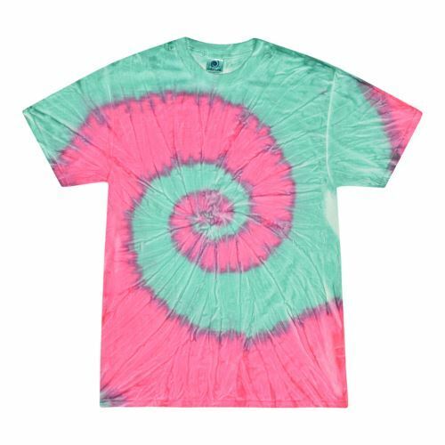 Tie Dye T-Shirts, Adult S M L XL 2XL 3XL, Multi-Color 100 Tie Dye T-Shirts, Adult S M L XL 2XL 3XL, Multi-Color 100