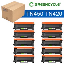 10PK TN450 Toner Cartridge for Brother TN420 MFC-7360N 7860DW HL-2270DW HL-2240