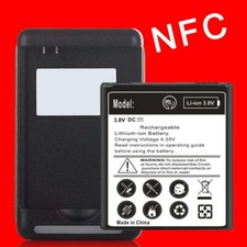 High-Performance 4600mA NFC Battery Durable Charger f Samsung Galaxy J3 LTEJ300M