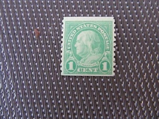 US Stamps #597 1c Mint NH/OG US047