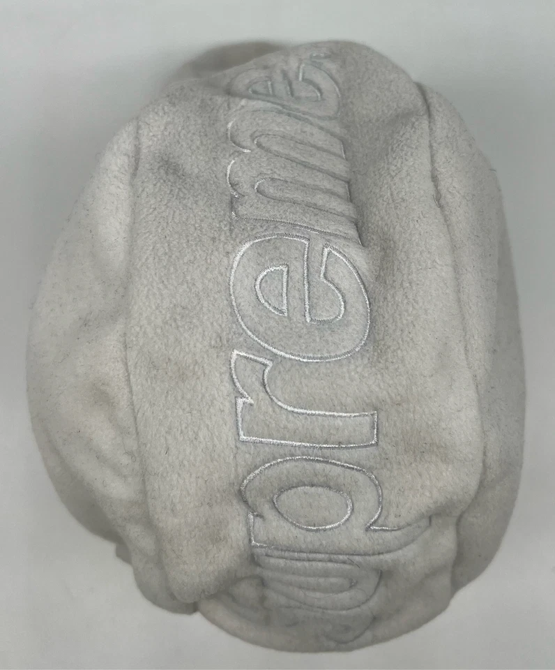 Polartec X Supreme polar pasamontañas cremallera beige gris O/S Foto 2 de 4