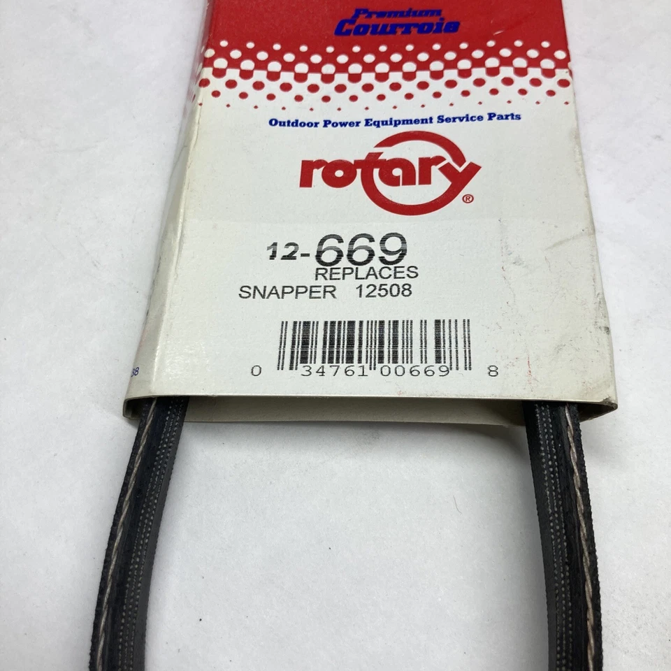 V-Belt fits Snapper # 1-0849 1-1887 10849 12508 7010849 7012508 | 3/8" x 25.7 - Image 2 of 3