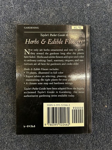 Taylor's Pocket Guide to Herbs and Edible Flowers - Picture 3 of 3