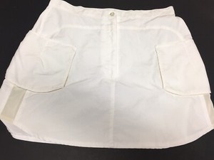 white skort size 10