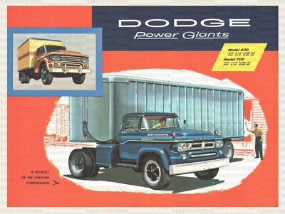 DODGE POWER GIANTS AD 9'' x 12'' ALUMINUM SIGN