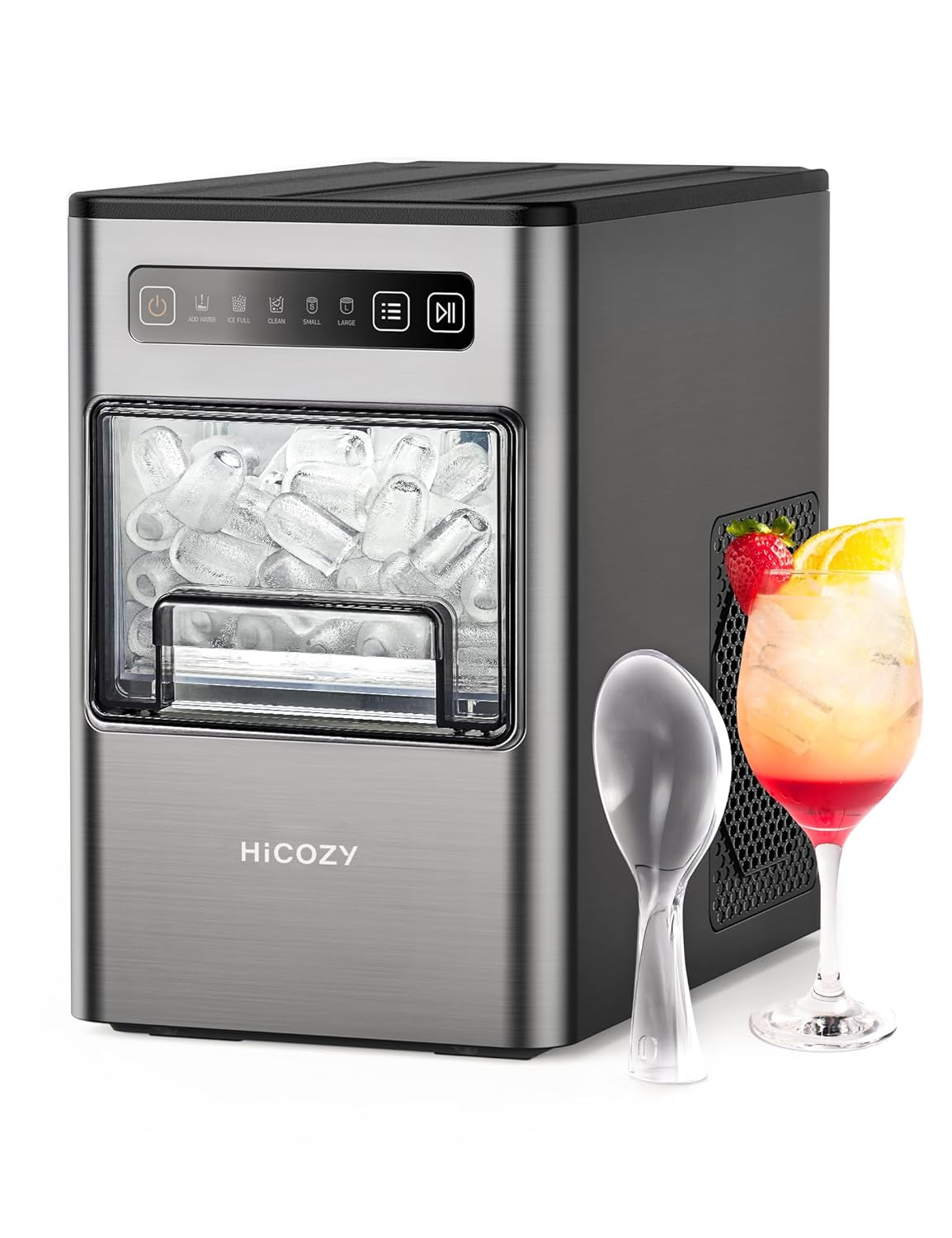 Ice Maker Countertop,Ice in 6 Mins, 24 Lbs/Day, Portable & Compact Gift with Sel
