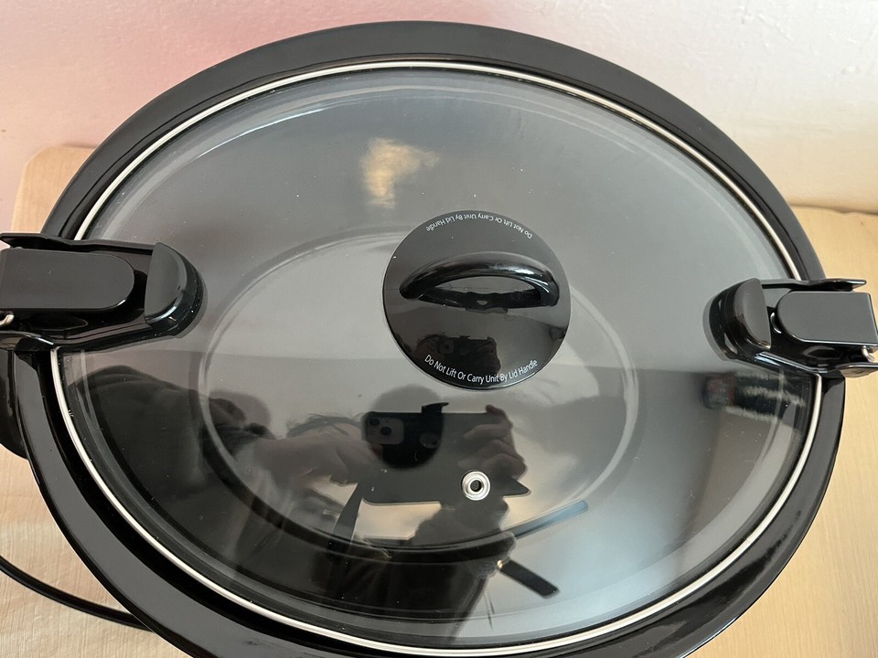 CrockPot SCCPVL600R 6 Quart Slow Cooker Red Stainless Steel eBay