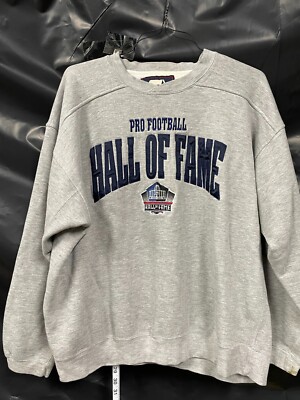 Vintage Pro Football Hall Of Fame sweatshirt Adult L Starter NFL 90s Canton HOF