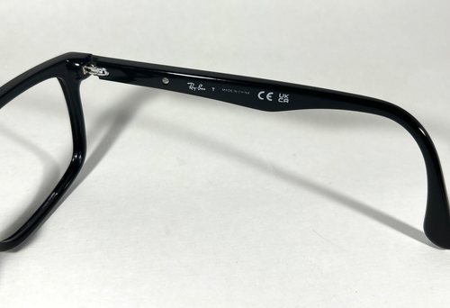 Ray Ban rb 5279 2000 Optics Eyeglasses Frame, Black, Size: 55-18-145 - Picture 6 of 7