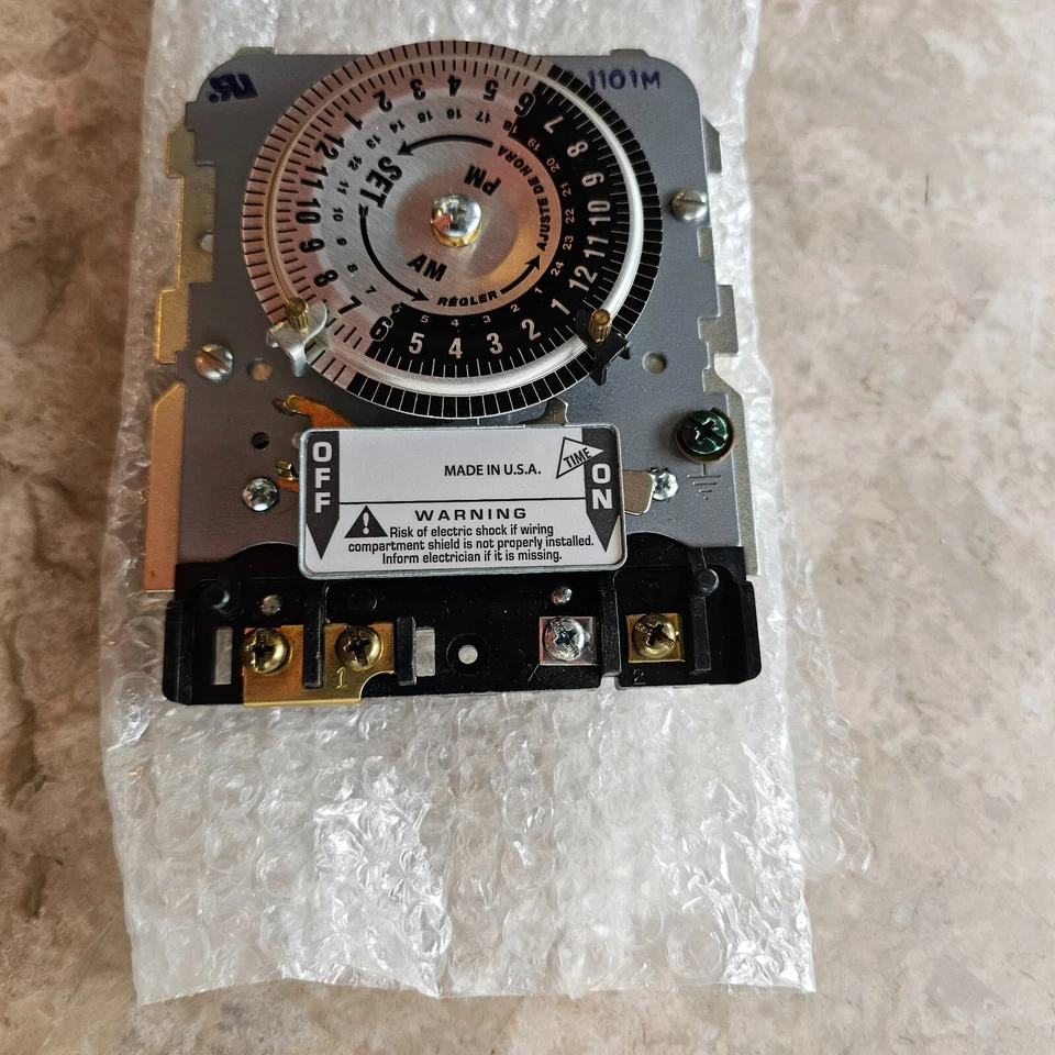 MÓDULO INTERRUPTOR DE TIEMPO DE REPUESTO JASCO 5 HP TORK GE INTERMATIC CAJAS METÁLICAS 15601 Foto 4 de 4