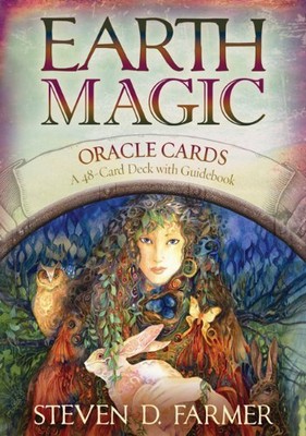 Earth Magic Oracle Cards: A 48-Card Deck and Guidebook by Farmer, Steven D.