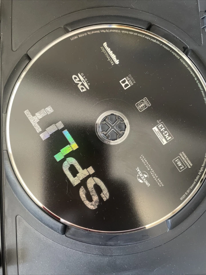 SPLIT (BILINGUAL) (DVD) Tested Movie Plays Great Complete James Mcavoy - Image 3 of 3