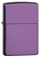 Zippo Classic High Polish Purple Windproof Pocket Lighter, 24747