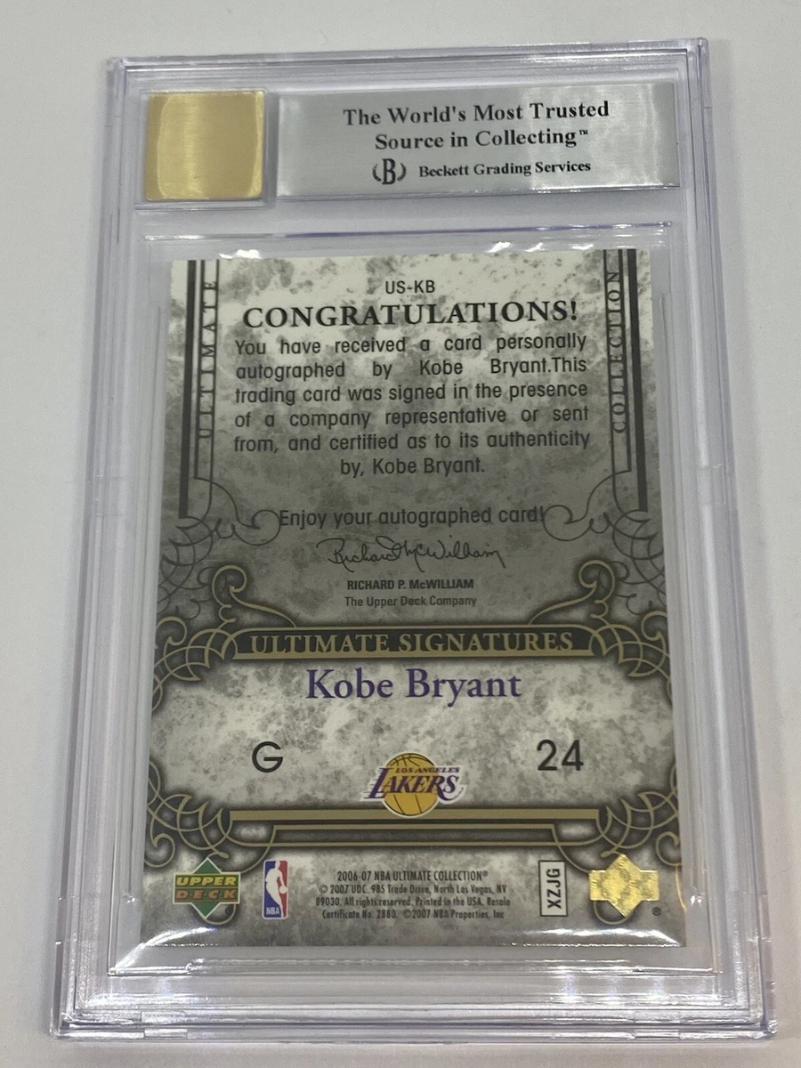 Men's Los Angeles Lakers Kobe Bryant Mitchell & Ness Silver 2007