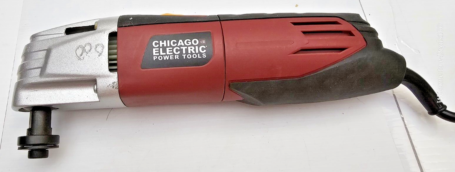 CHICAGO 62866 Electric Oscillating MultiTool Multifunction Power Tool