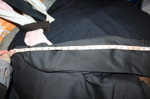 Principe Italy Suit Mens 40R? Gray Wool Button Work Jacket Pants ~34x32 READ - Picture 12 of 17