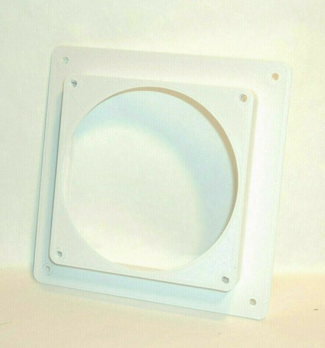 80mm do 70mm WYŚRODKOWANY WENTYLATOR OFFSETOWY Adapter Konwerter Zmiana PC NAS Case Mod Custom - Zdjęcie 7 z 7
