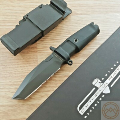 Extrema Ratio Fulcrum C Fixed Knife 4.25'' N690 Steel Tanto Blade Forprene Handle