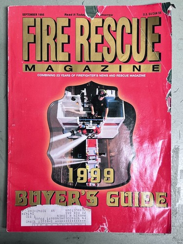 Fire Rescue Magazine - 1999 Buyer's Guide - 9/1998 issue