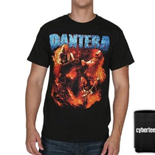 Neuf : T-shirt de concert vintage photo de groupe PANTERA sous licence officielle (noir) - Photo 1/1