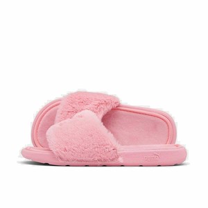 puma fluffy slides zip up