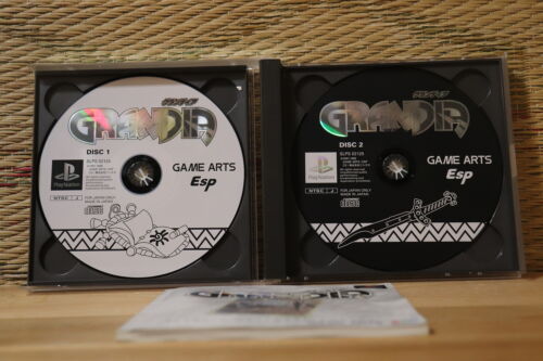Grandia Japan Playstation 1 PS1 Very Good+ Condition! - Picture 3 of 3