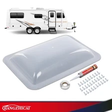 RV Skylight Cover Exterior Semi-Transparent Camper Skylight 25.8" X 17.8" 