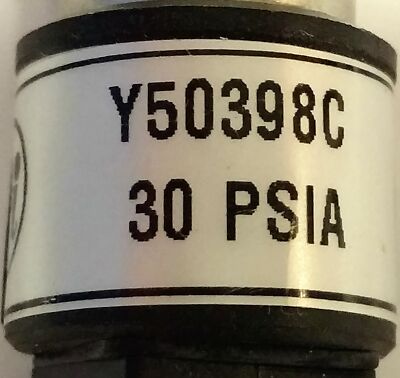 Honeywell / Mercury Instruments Y50398C Pressure Transducer