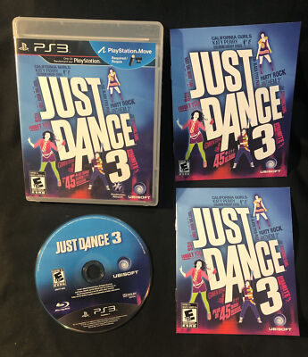 Just Dance 3 (Sony PlayStation 3, 2011) Tested And Complete