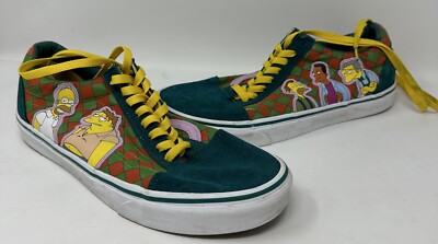 Vans X The Simpsons Moes Old Skool Mens Sneakers Size 10US Shoes Sneakers  721356