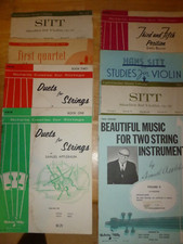 Lot of 8 Violin Books ... Sitt ... Applebaum ... Belwin