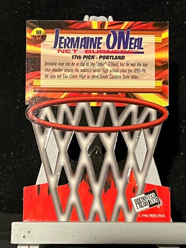 1996 Press Pass Basketball Net Burners Die-Cut Inserts Complete Your Set, Pick 1 - Picture 27 of 73