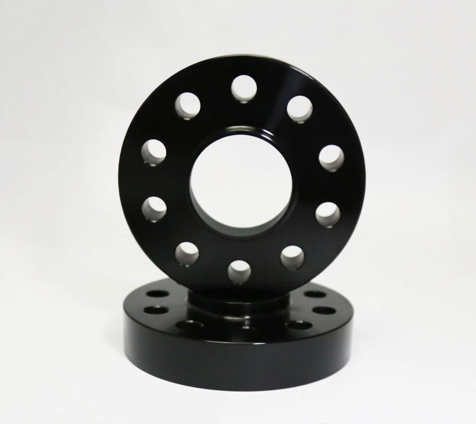 2件装适合宝马25毫米集线器中央车轮间隔CB72.56毫米带12X1.5 CONE座椅套 — 第 2/4 张图片