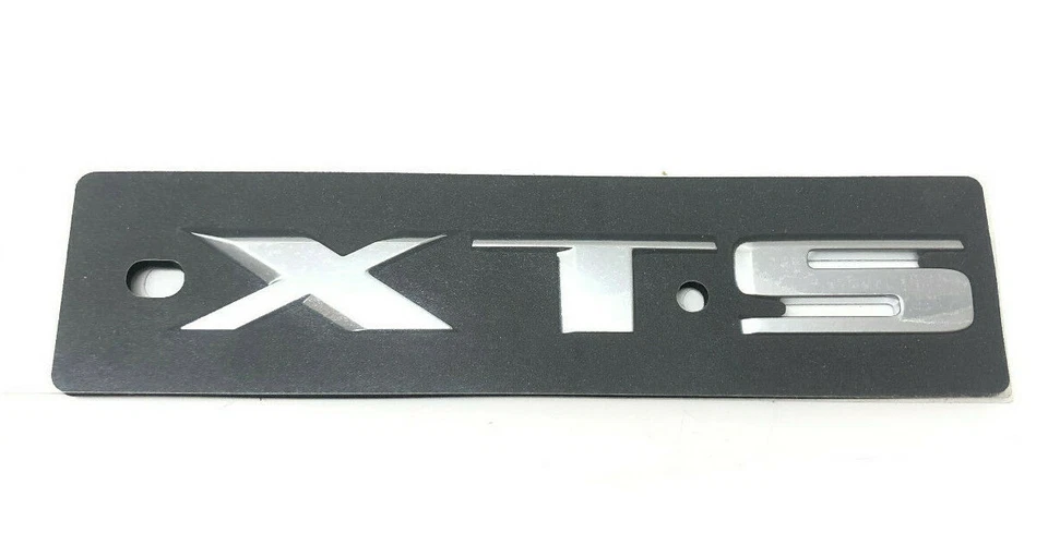 OEM NEW Cadillac XTS Rear Trunk DeckLid Emblem Badge Chrome GM 23318916 - Изображение 2 из 4