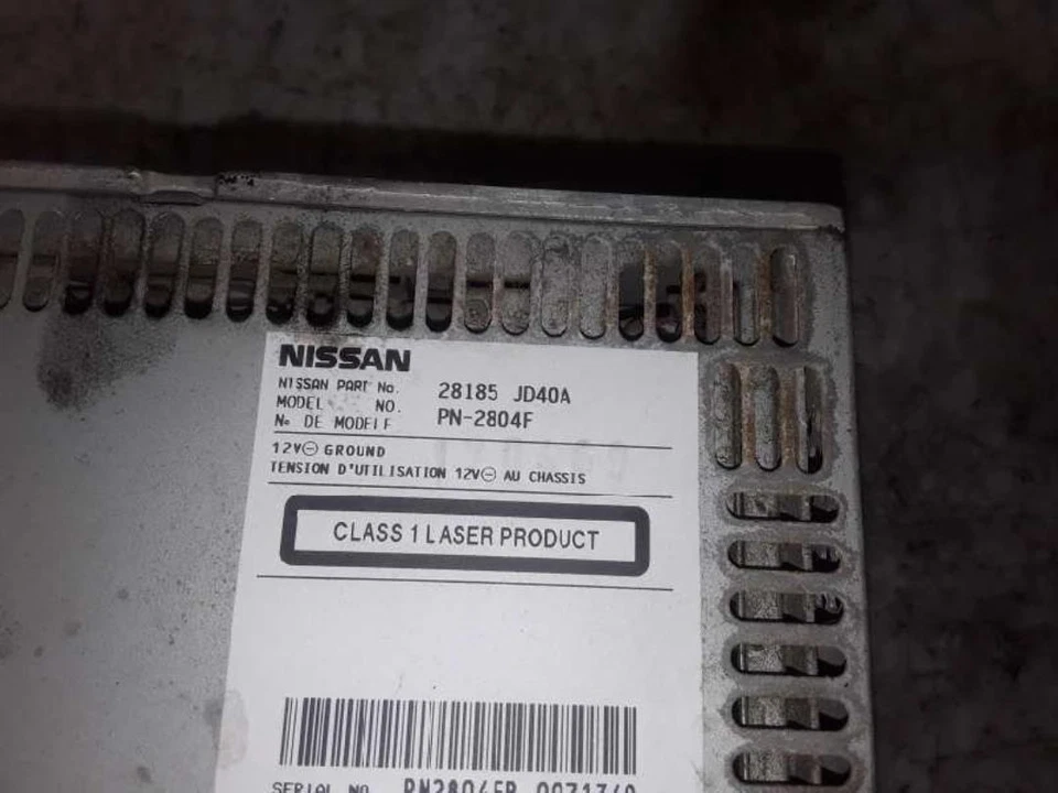 28185JD40A Sistema Audio/Radio Cd para NISSAN QASHQAI (J10) Tekna 1188333 - Imagen 3 de 4