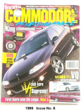 Street Heat's Commodore Performance Magazine  1999 Quarterly  Issue No. 6