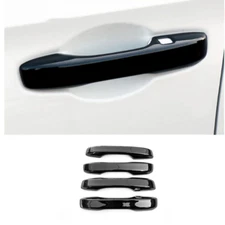 Bright black Door Handles Cover Trim For Honda Civic 2022 2023