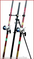 2 X 13 Ft Mitchell Rods & Multiplier Reels & Tripod Beachcaster Sea Fishing 2 X 13 Ft Mitchell Rods & Multiplier Reels & Tripod Beachcaster Sea Fishing