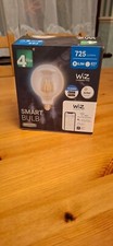 Image of WiZ 4LITE Connected G125 LED Smart Filament Bulb Amber WiFi E27